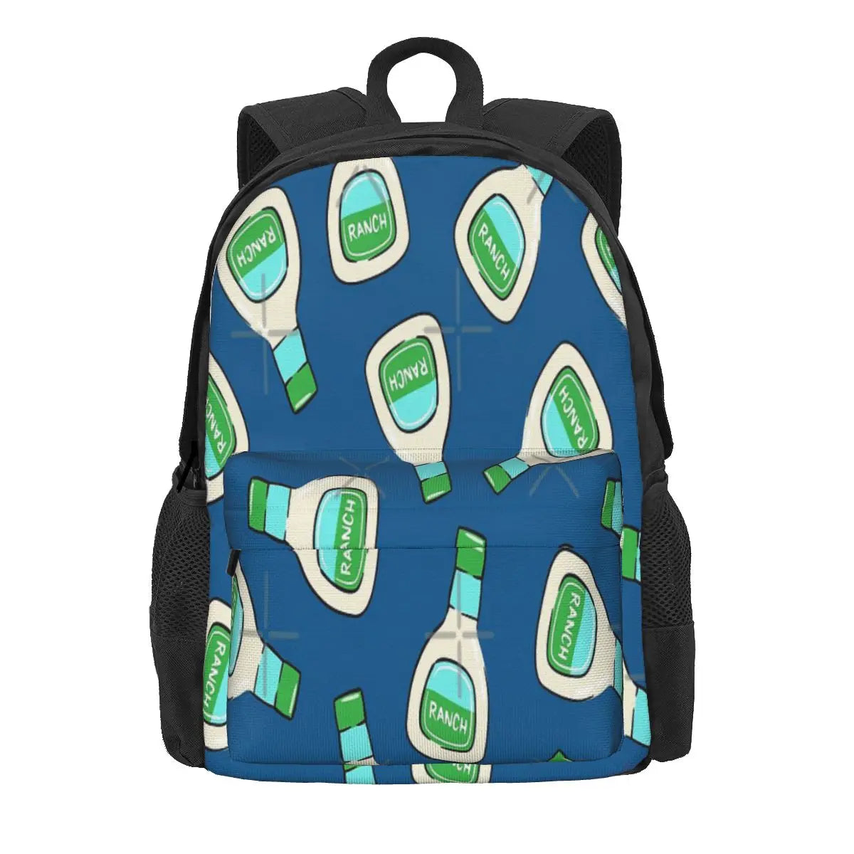 Ranch - Salad Dressing Bottle 1 Backpacks Men's Backpacks Bags For Women
