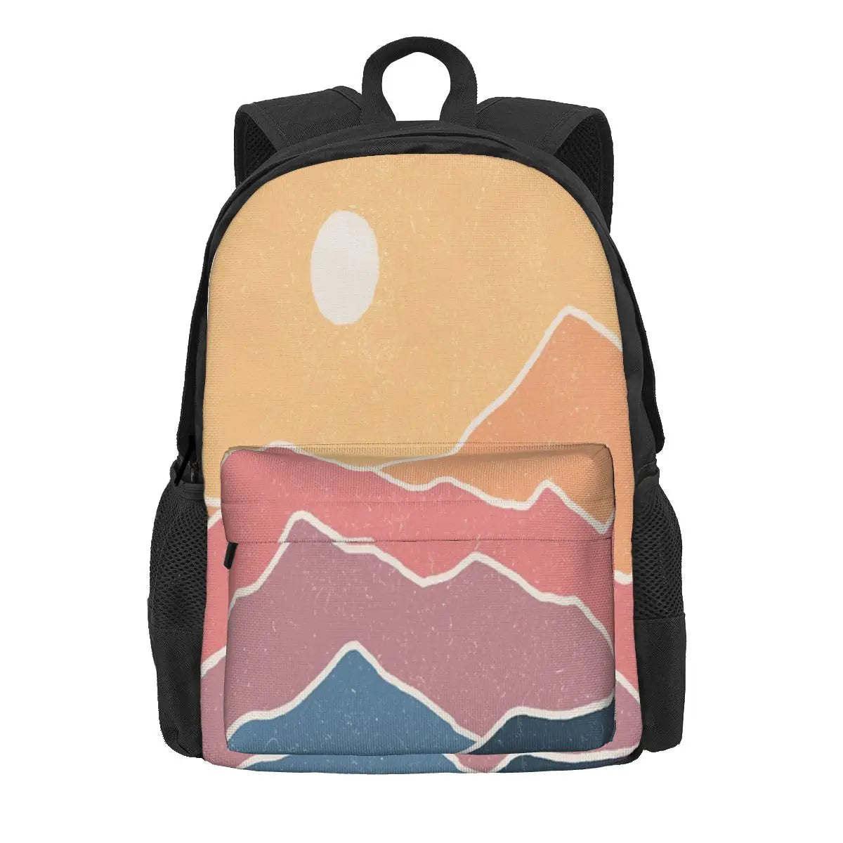 School Backpack Men Women Zipper Close