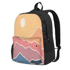 School Backpack Men Women Zipper Close