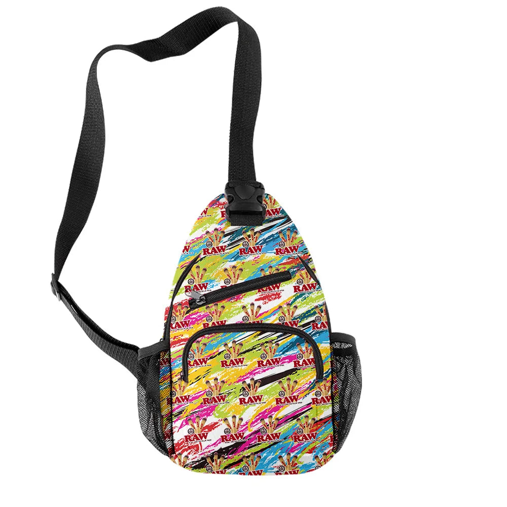 Raw Cigar Cigarette Tobacco 3D Print Boys/Girls Chest Bags