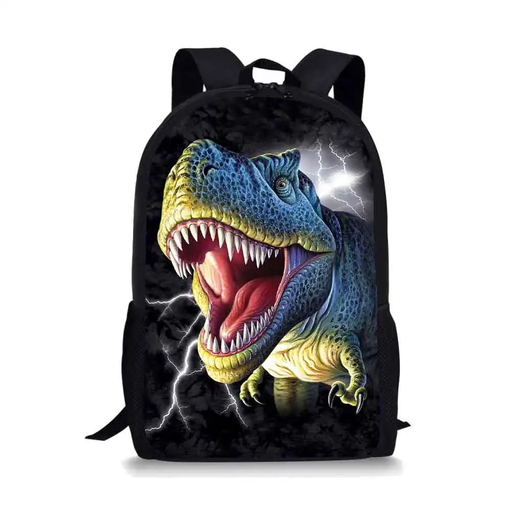 Dinosaur Style Schoolbag Student Backpack Waterproof Bag