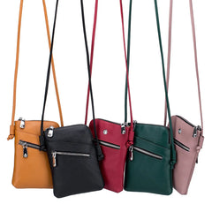 Real Leather Women Shoulder Crossbody Bags Small Handbag Ladies