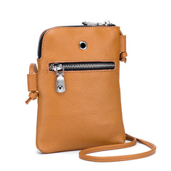 Real Leather Women Shoulder Crossbody Bags Small Handbag Ladies