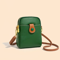 Real Leather Phone Bag Women's Shoulder Small Bag