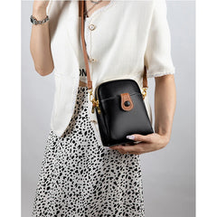Real Leather Phone Bag Women's Shoulder Small Bag