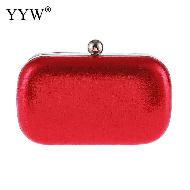 Red Mini Wedding Party Handbag Women Purse Evening Banquet Bride Clutch Bags