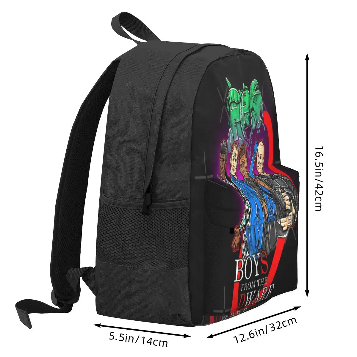 Red Dwarf Boys From The Dwarf Starbug Backpacks Men's Backpack
