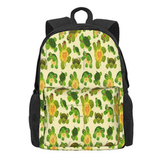 Red-Eared Slider Backpacks Men's Backpacks Women's Schoolbag Handbag