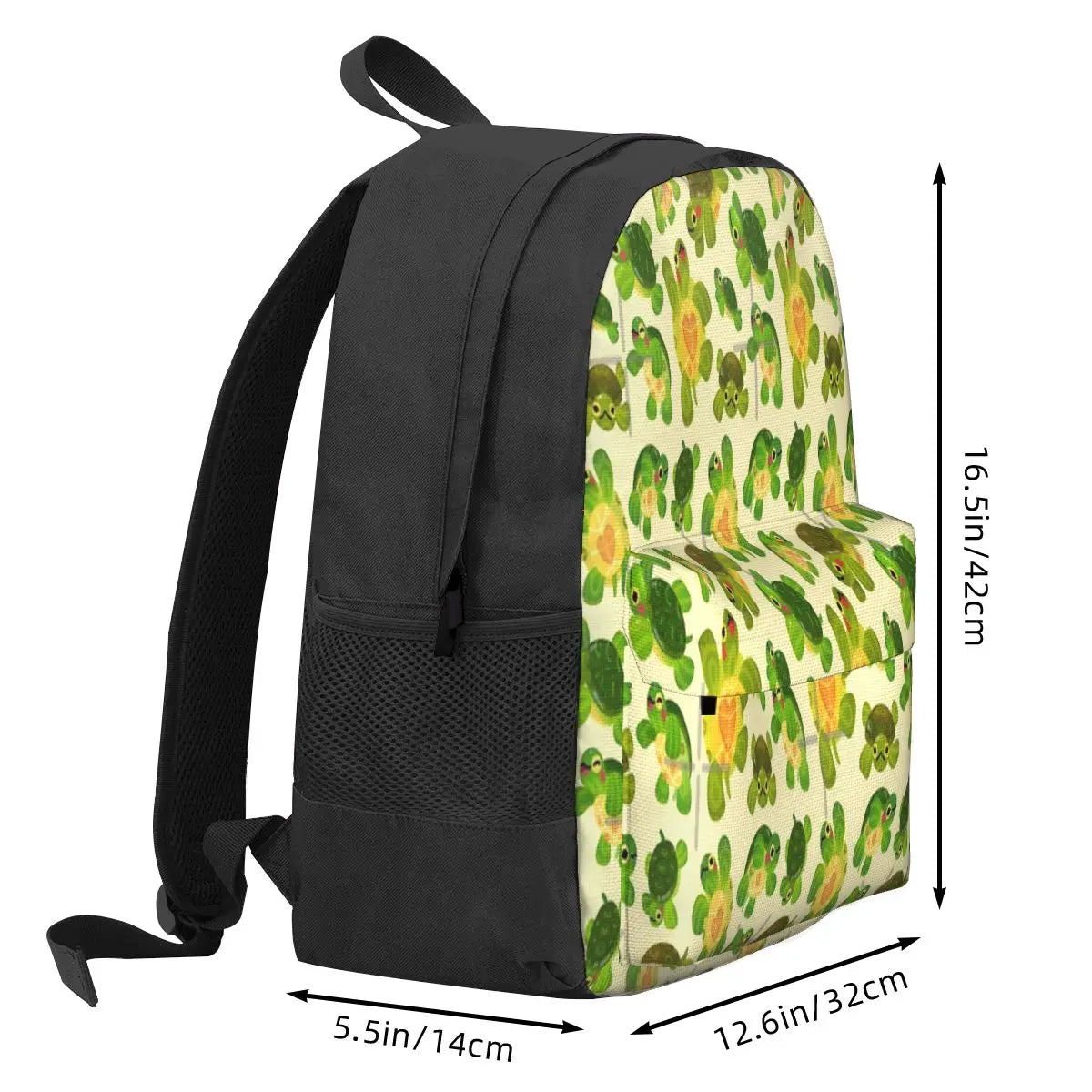 Red-Eared Slider Backpacks Men's Backpacks Women's Schoolbag Handbag