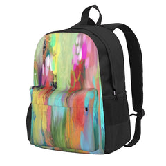 Red Flower Candy Meadow Backpacks Men's Backpacks Bags For Women