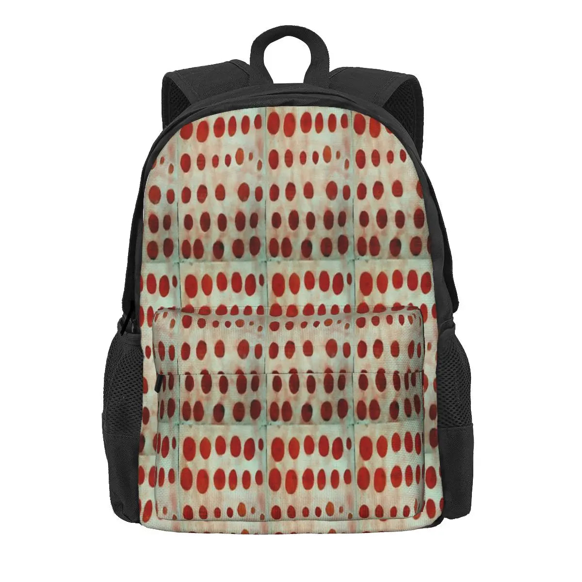 Vintage Red Spots Backpacks for Men and Women