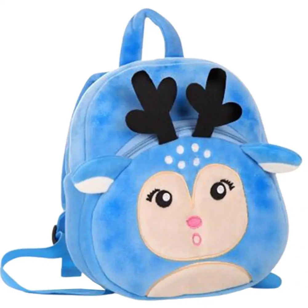 Plush Lightweight Book Bag Double Shoulder Bag