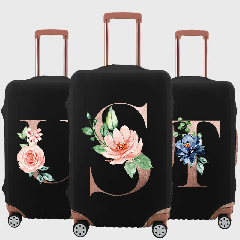 Letter Print Luggage Cover for 18-32 Inch Suitcase
