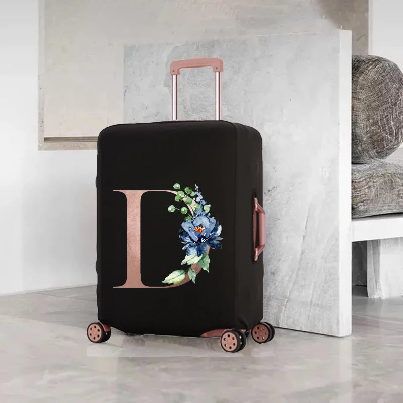 Letter Print Luggage Cover for 18-32 Inch Suitcase