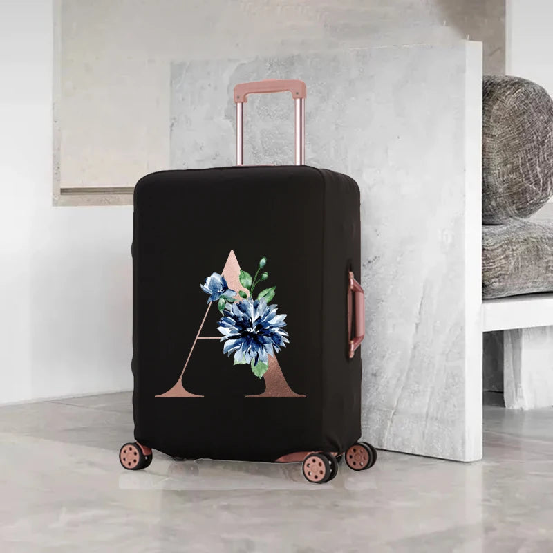 Letter Print Luggage Cover for 18-32 Inch Suitcase