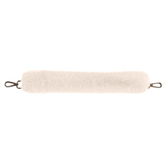 Women Plush Bag Strap Shoulder Handbag Strap Faux Fur Bag Belts