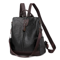 Retro Anti Theft Travel Backpack Large Capacity Student School Bags