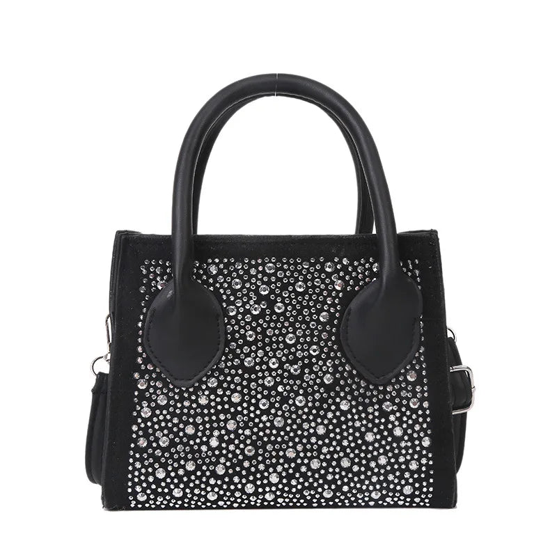 Retro Women's Casual Handbag Shoulder Messenger Bag Small Square Bag