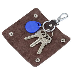Retro Car Key Ring Holder Organizer Keychain Bag Purse Housekeeper