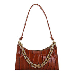 Retro Casual Lady Shopping Bag Chain Tote Bag