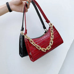 Retro Casual Women's Totes Shoulder Bag Chain Handbags