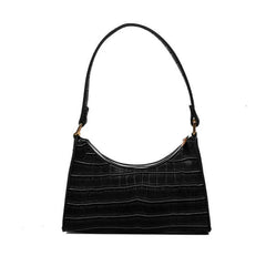 Retro Classic Crocodile Embossed Clutch Handbag Shoulder Bag