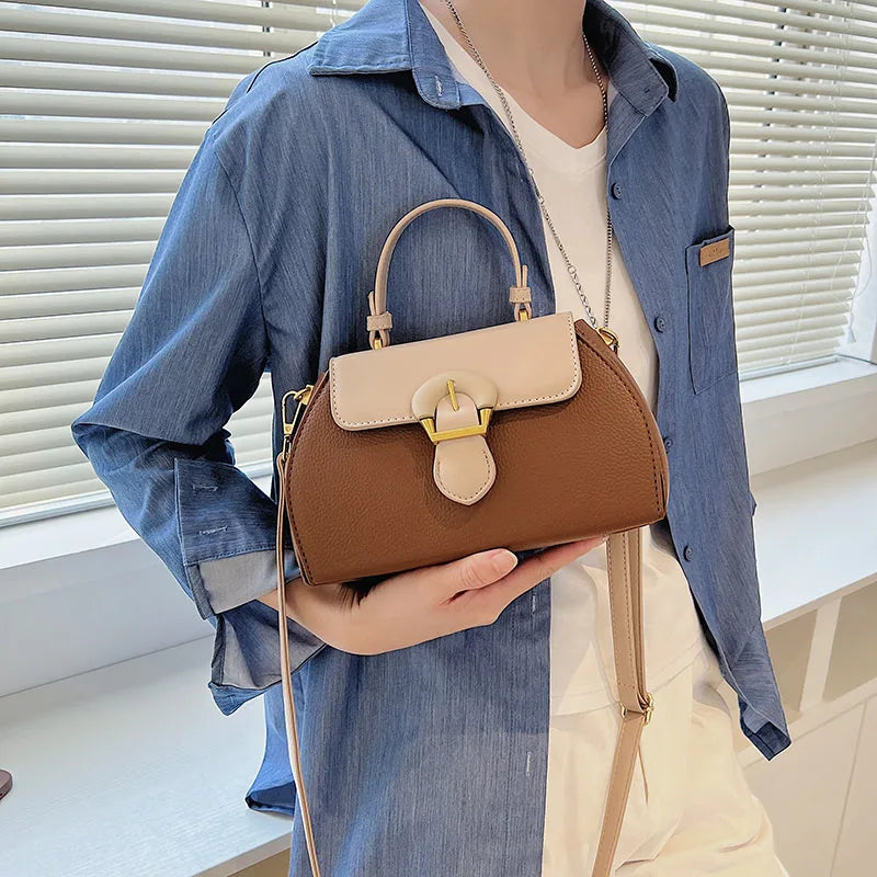 Retro Matching Handbag Summer Shoulder Bag Purses Small Square Bag