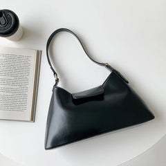 Retro Commuter Shoulder Bags High Soft Pu Leather Women U