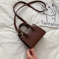 Retro Crossbody Bag Women One Shoulder Bags Version Versatile