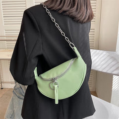 Retro Female Leather Waist Bag Shoulder Crossbody