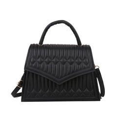 Retro Female Handbags Shoulder Bags Lozenge Messenger Bags Fold Casual Square Ba