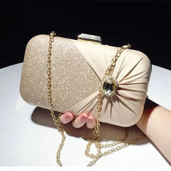 Shining Rhinestone Evening Bag for Women Wedding Banquet Clutch