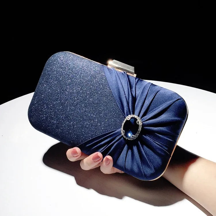 Shining Rhinestone Evening Bag for Women Wedding Banquet Clutch