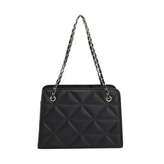 Striped Shoulder Bag Large-capacity Casual Hand Tote Bag