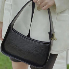 Retro Hobo Bags For Women Small Leather Armpit Shoulder Bag