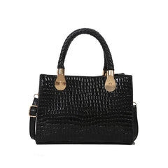 Vintage Ladies Shoulder Bag Messenger Square Pu Leather Bag