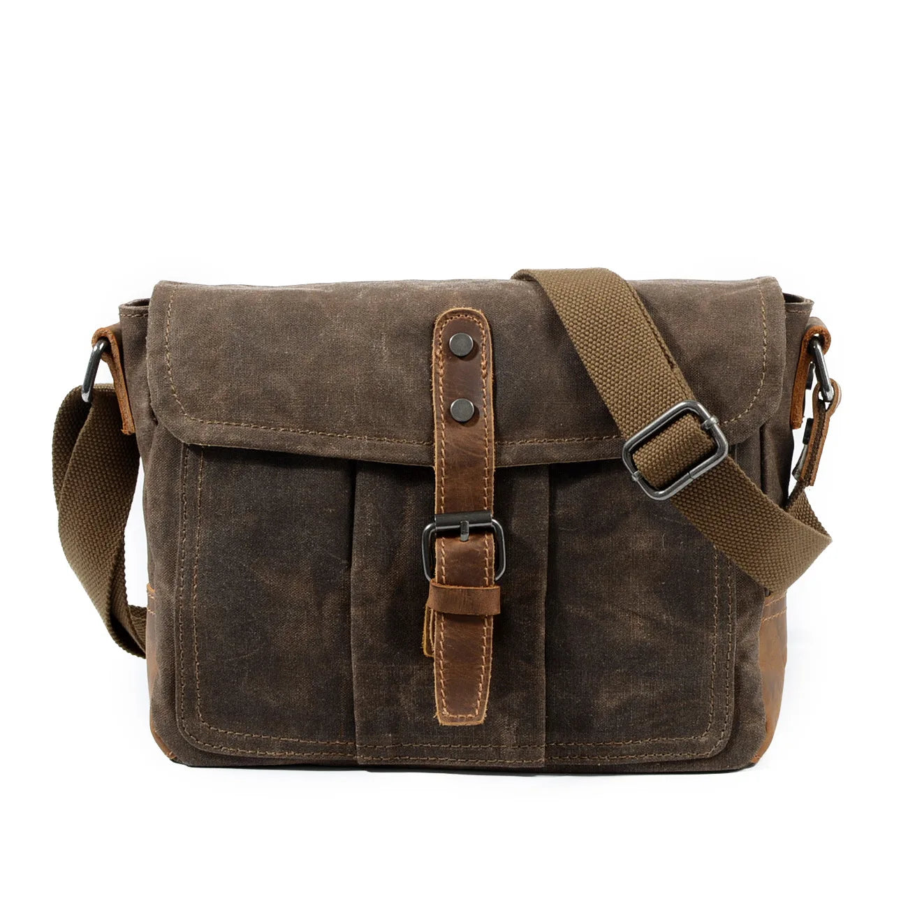 Retro Laptop Briefcase Bag Cowhide Leather Handbags 13inch Pad Bag