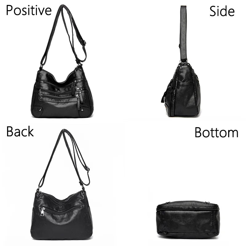 Large Capacity Casual Women Shoulder Crossbody Bag