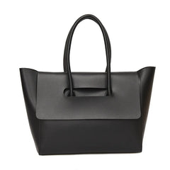 Retro Large Capacity Shoulder Bag PU Leather High Multi-function Female Handbag