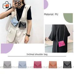 Retro Leather Rhinestone Crossbody Bag for Women