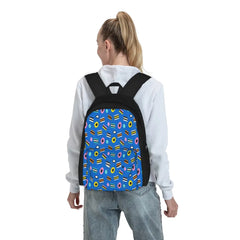 Retro Liquorice Backpacks Men's & Women's Bag School Backpack