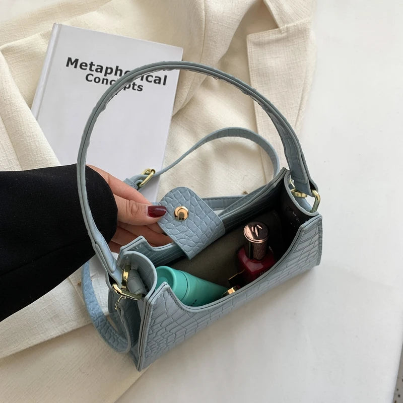 Retro Messenger Bag Ladies Underarm Shoulder Bag