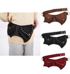Retro Metal Waist Bag Purse Multifunctional Mobile Phone Storage Bag