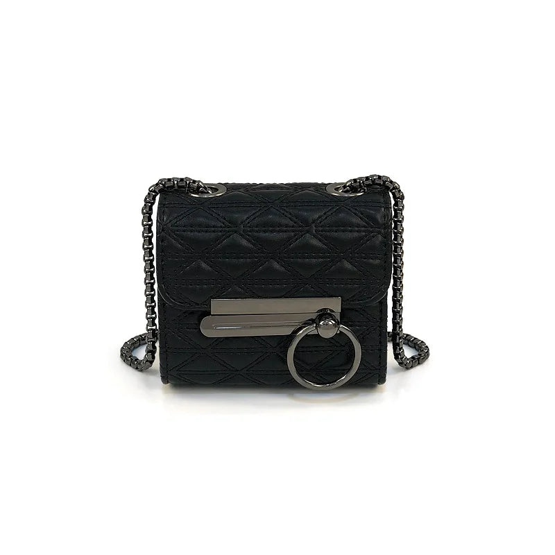 Retro Mini Chain Shoulder Bag Lipstick Bag for Women