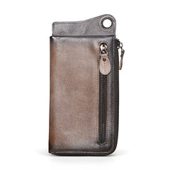 Retro Leather Organizer Travel Checkbook Wallet Purse Clutch Men ck001
