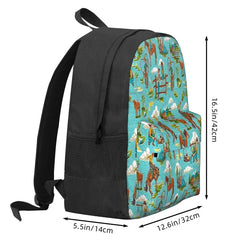 Vintage Western Cowboy Backpack for Men and Women