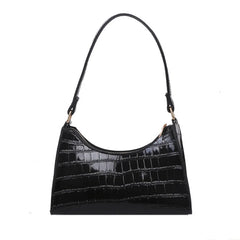 Vintage PU Leather Women's Small Shoulder Bag Tote Handbag