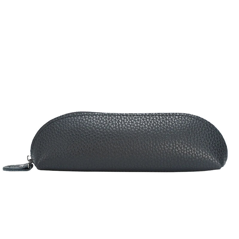 Retro Leather Pencil Case for Kids School Office Supplies