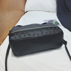 Retro Rivet PU Leather Handbag Women's Shoulder Crossbody Bags