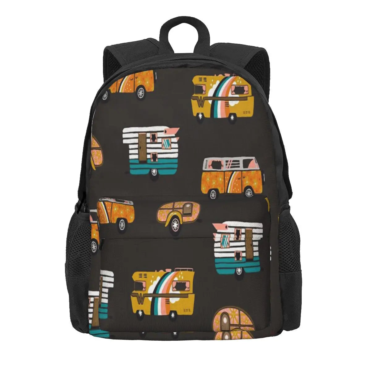 Vintage Road Trip Backpacks for Men and Women